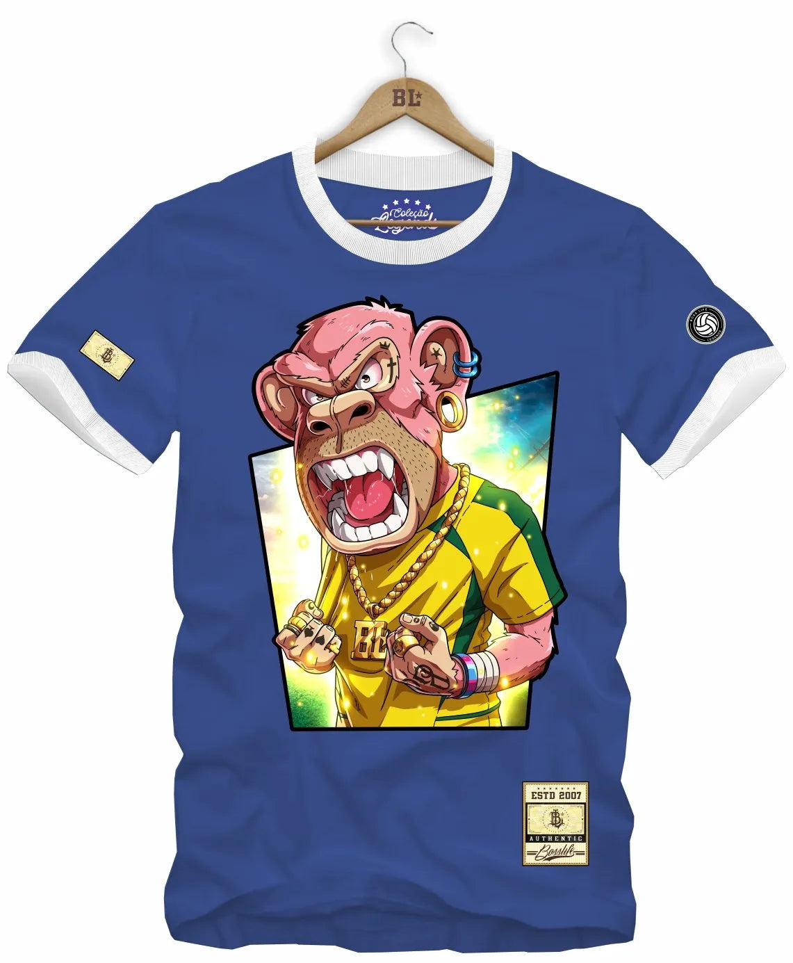 Camiseta Legends Monkey Raça