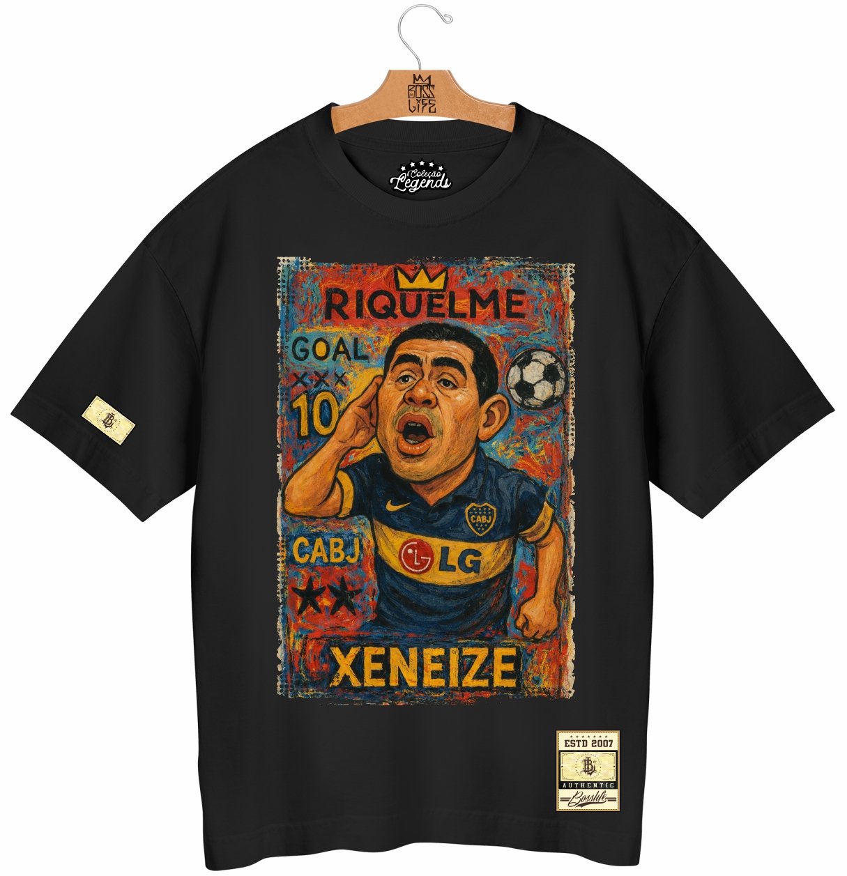 Camiseta Oversized Legends El Mago
