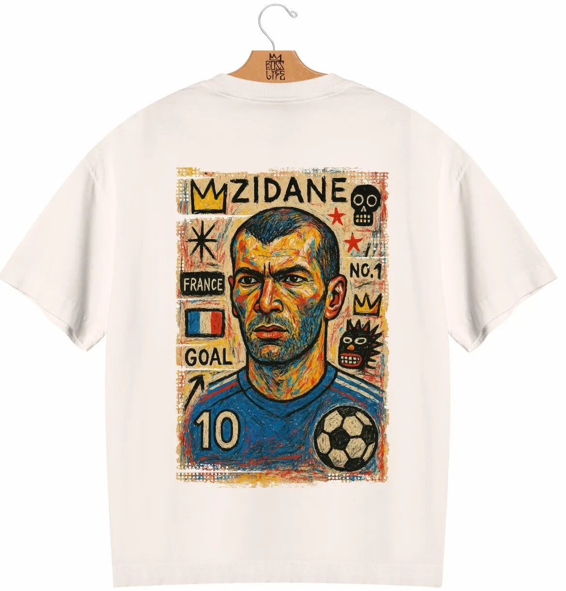 Camiseta Oversized Legends Le Roi Frente e Costas