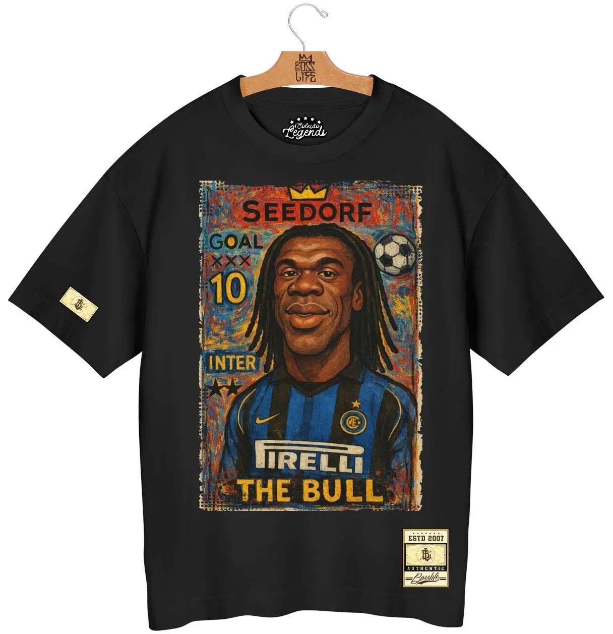 Camiseta Oversized Legends Seedorf