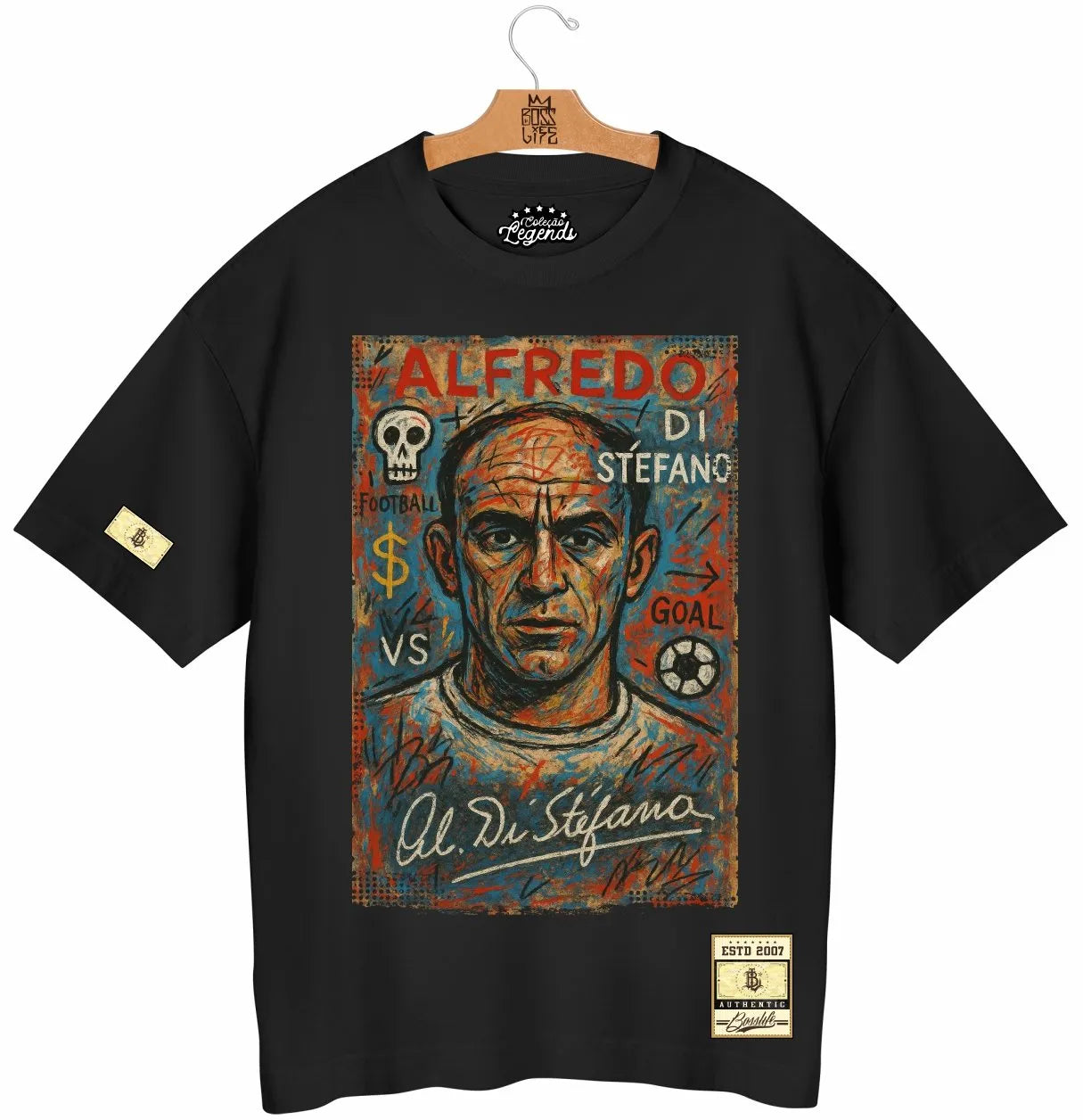 Camiseta Oversized Legends Don Alfredo