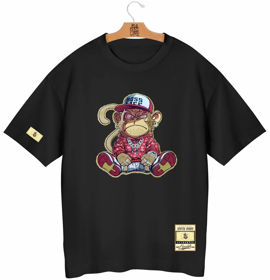 Camiseta Oversized BL Touch Lil Monkey