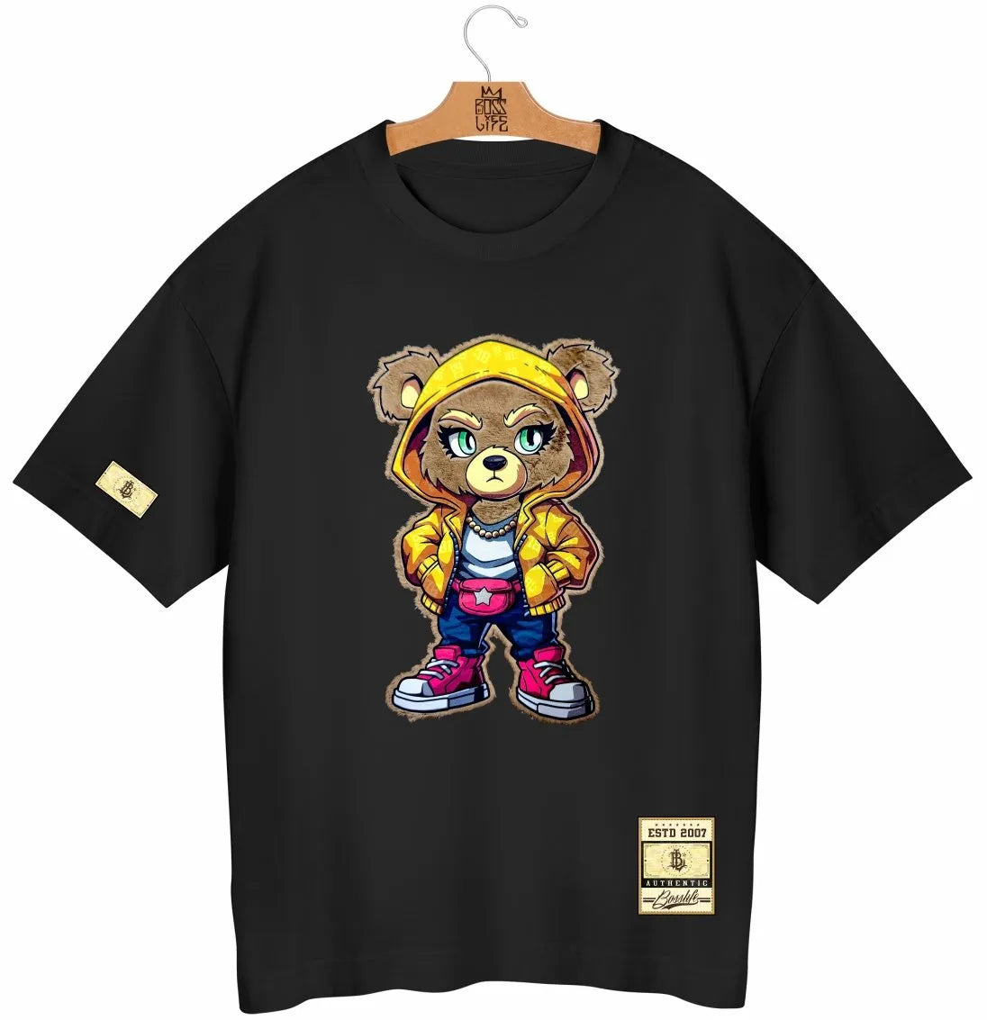 Camiseta Oversized BL Touch Street Girl
