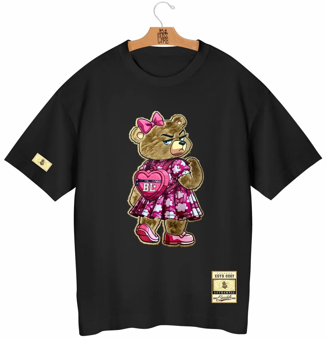 Camiseta Oversized BL Touch Lady Boss