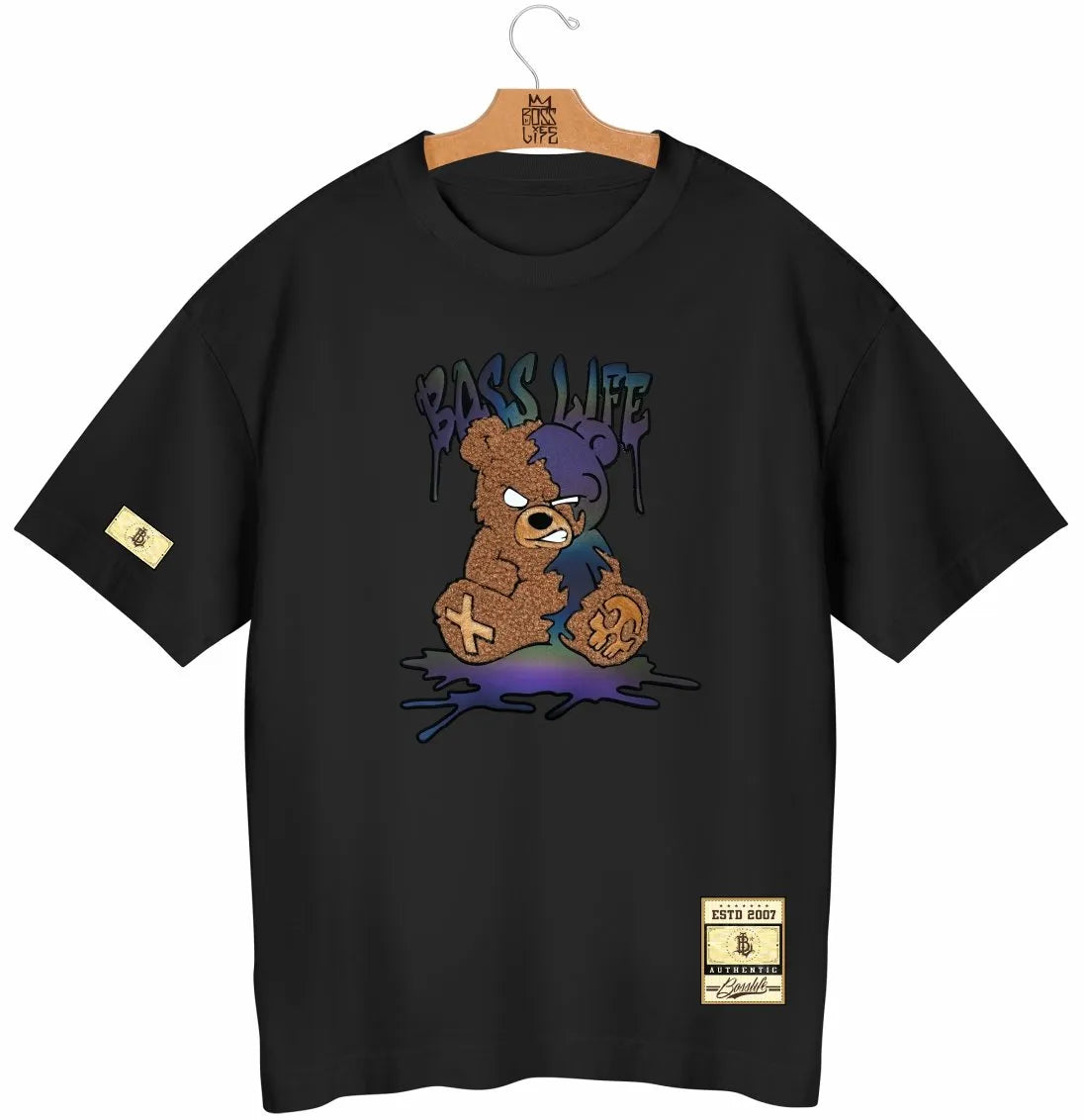 Camiseta Oversized BL Touch Melting Bear