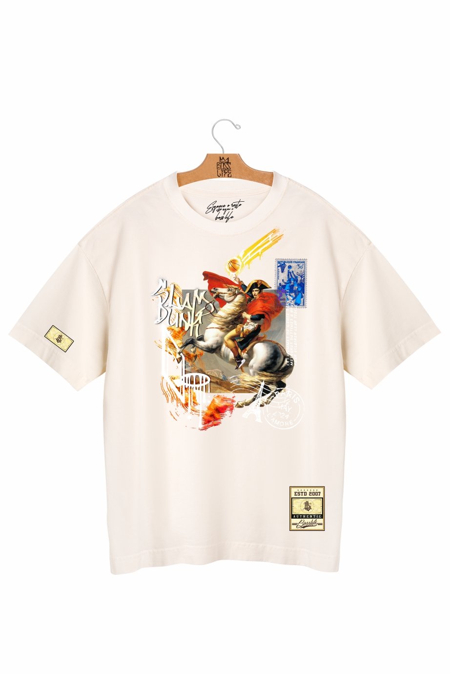 Camiseta Oversized Imperial Graffiti