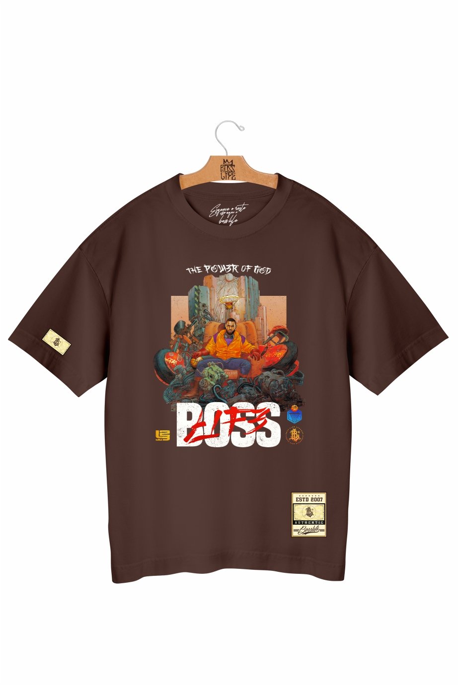 Camiseta Oversized Boss Moves