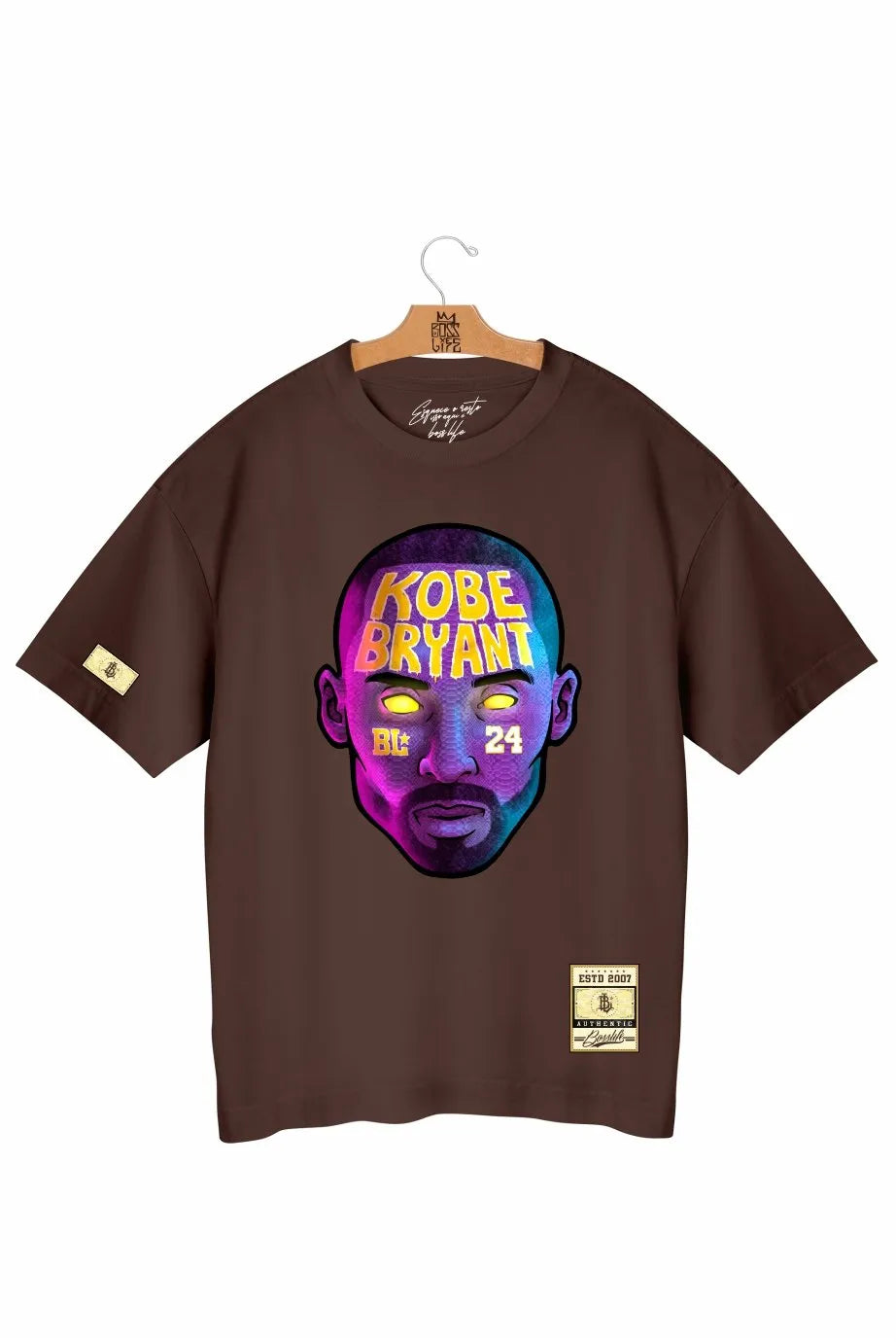 Camiseta Oversized Bl Kb 24