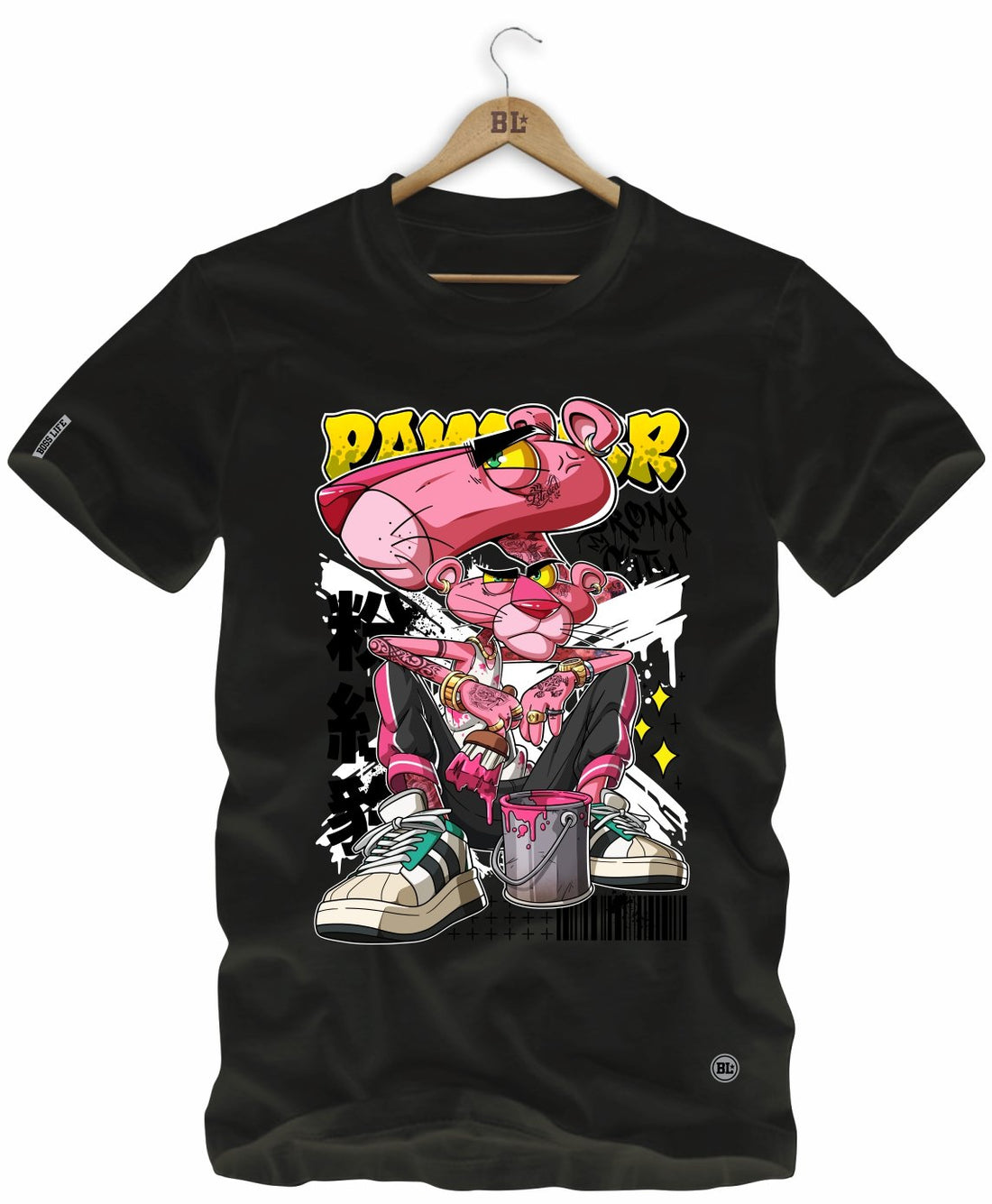 Camiseta Boss Life Pink Panther