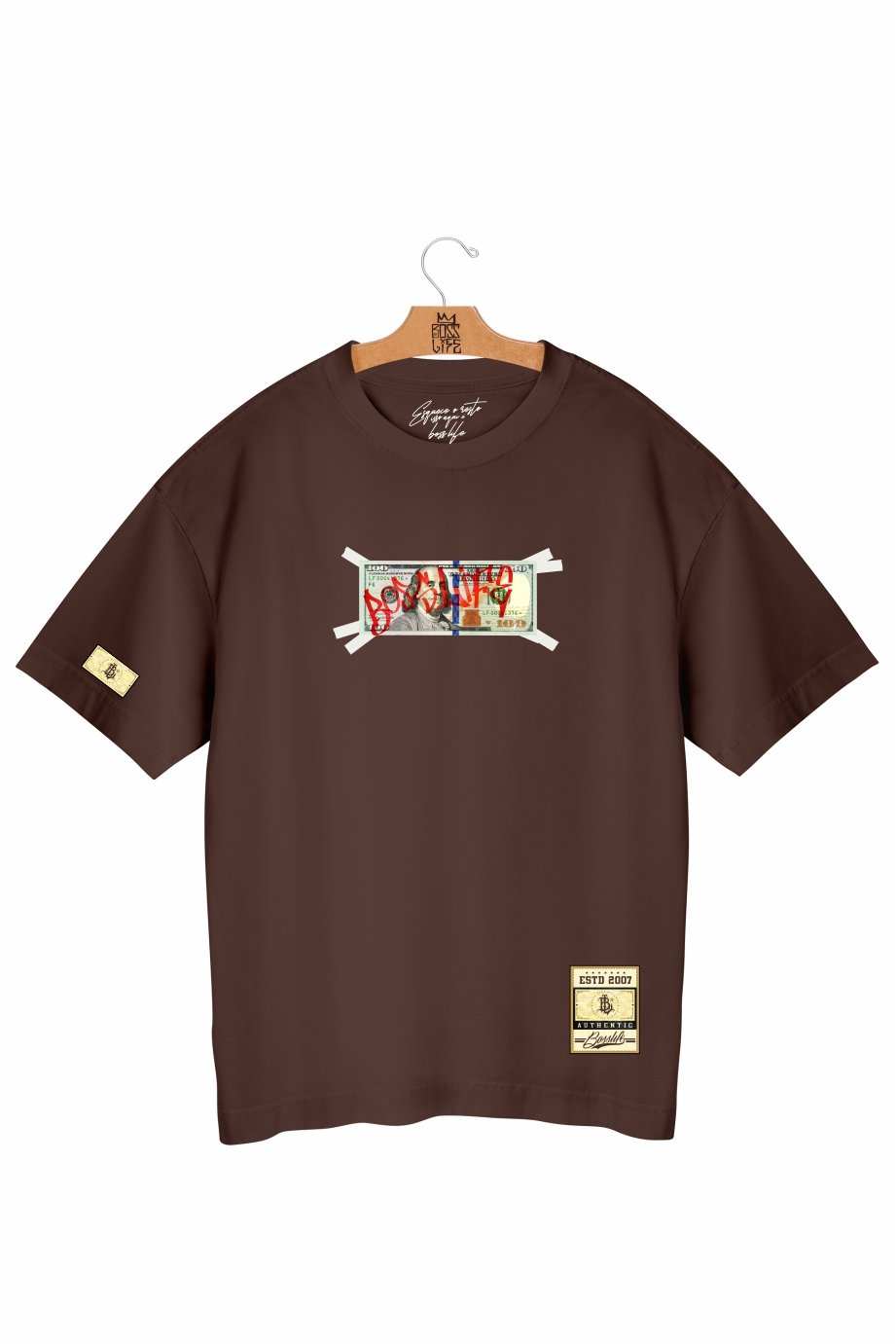 Camiseta Oversized BL Money