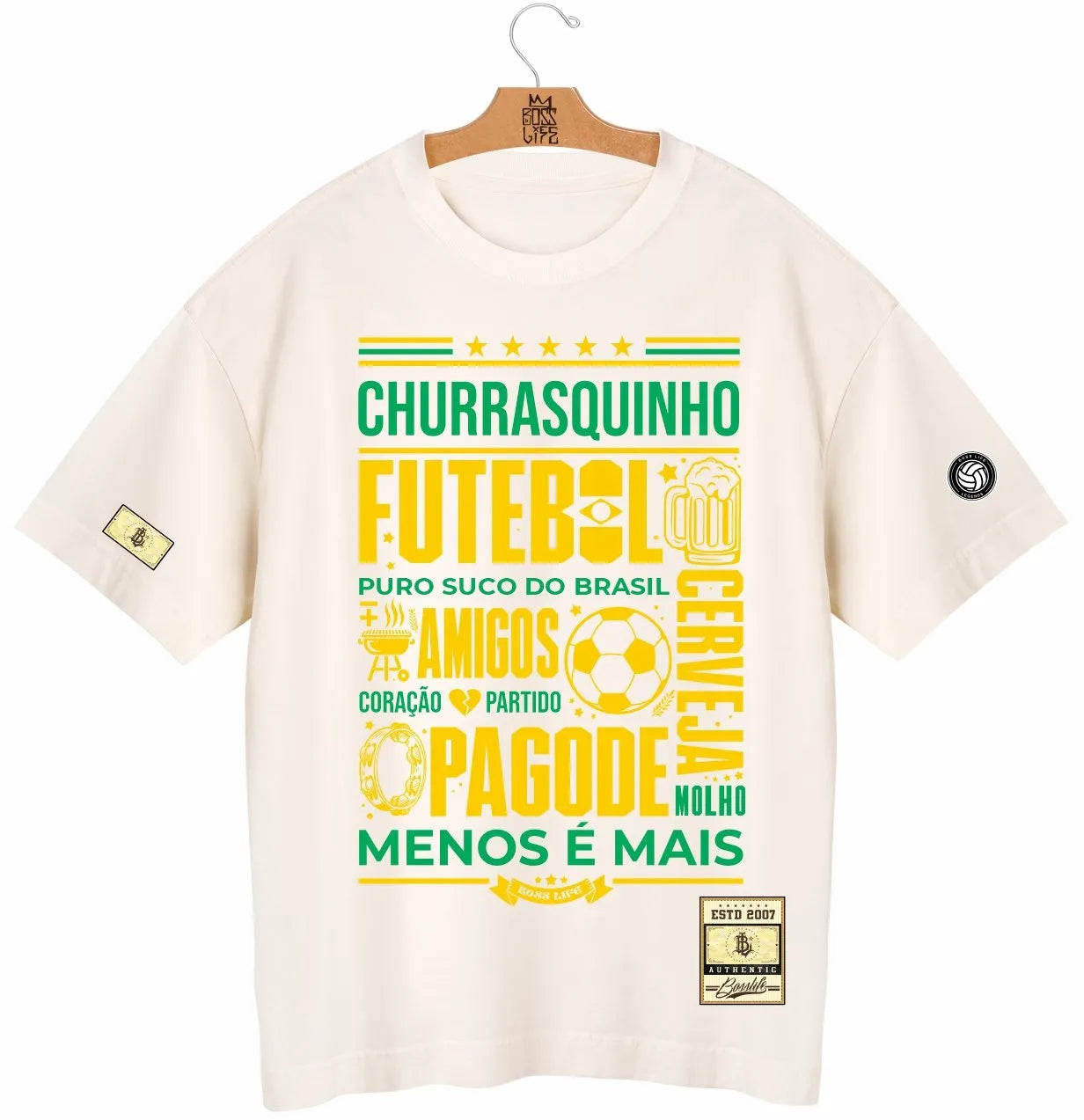 Camiseta Oversized Legends Churrasquinho