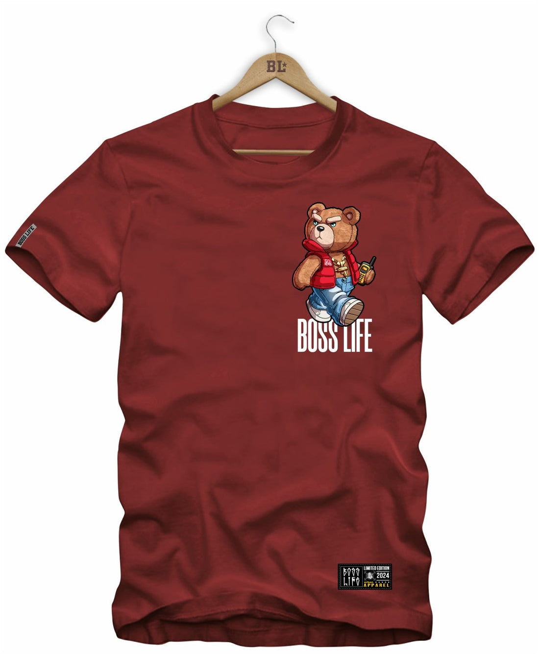 Camiseta Stylish Bear Bl Small