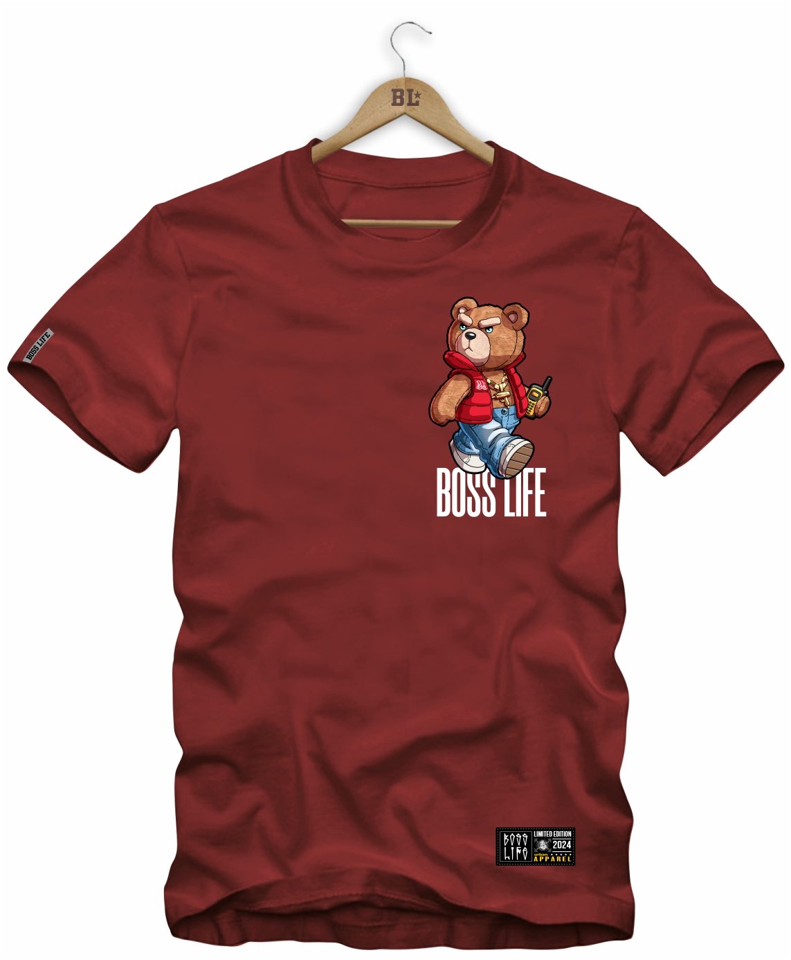 Camiseta Stylish Bear Bl Small