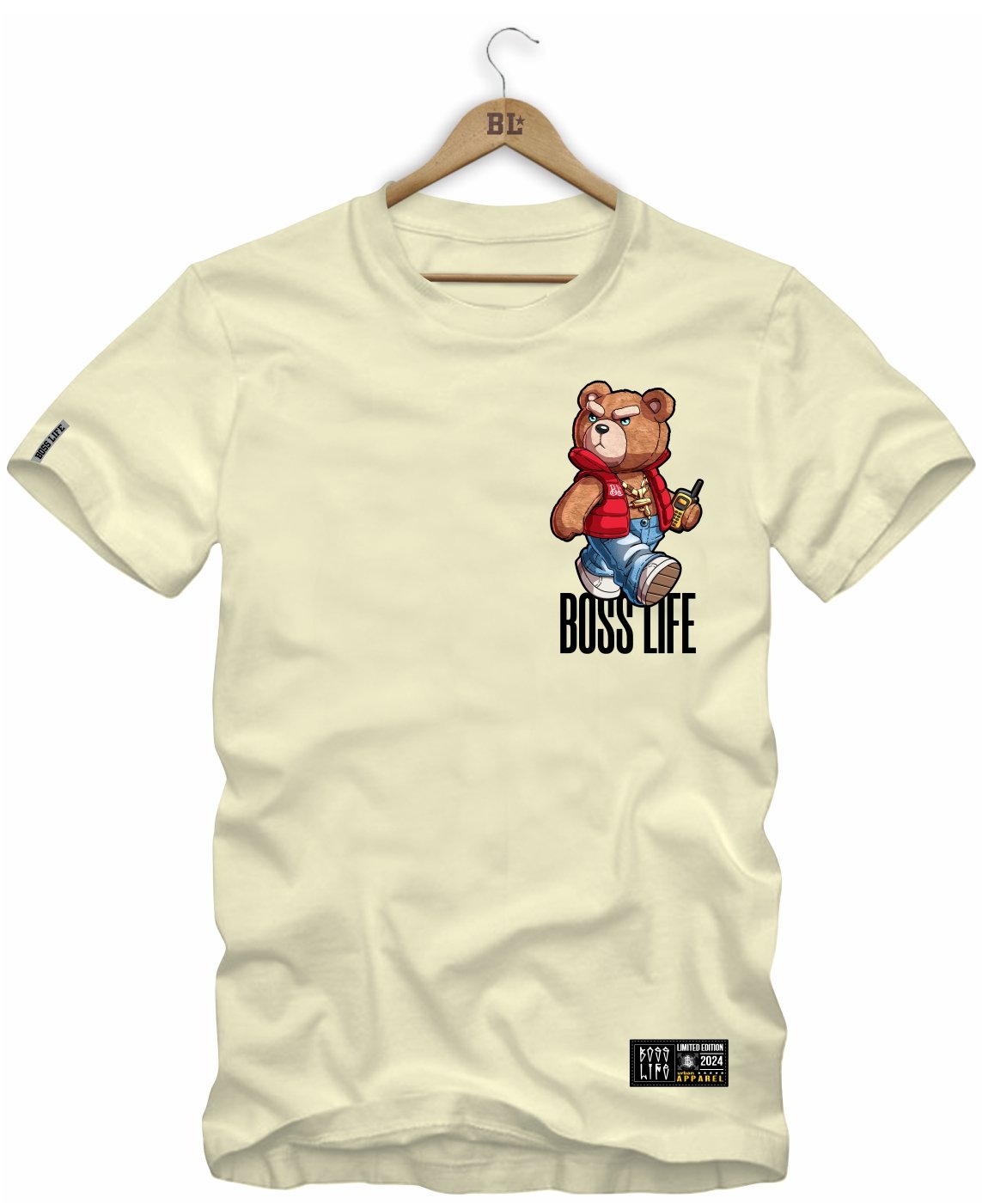Camiseta Stylish Bear Bl Small