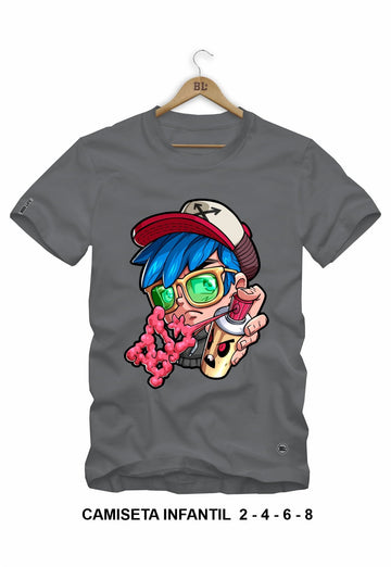 Camiseta Infantil Graffiti Boy