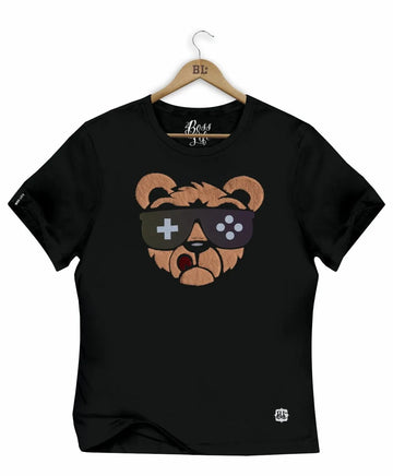 Camiseta Baby Look Bear Bl Sunglass