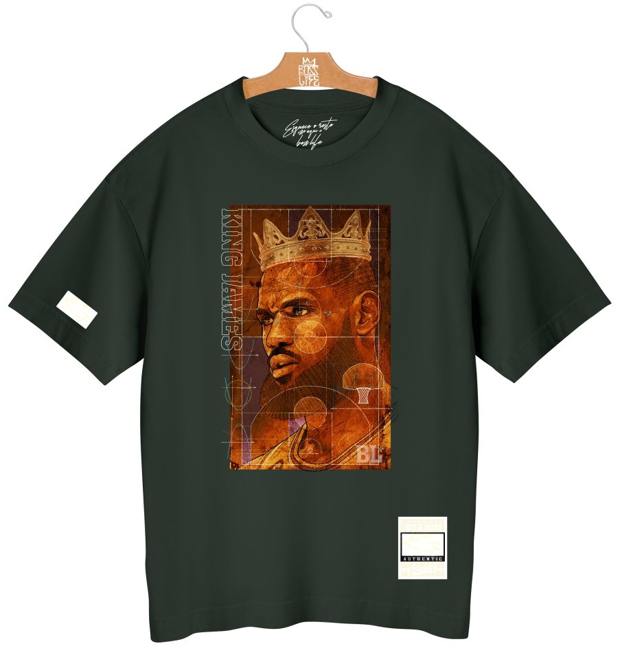 Camiseta Oversized King Basket 3