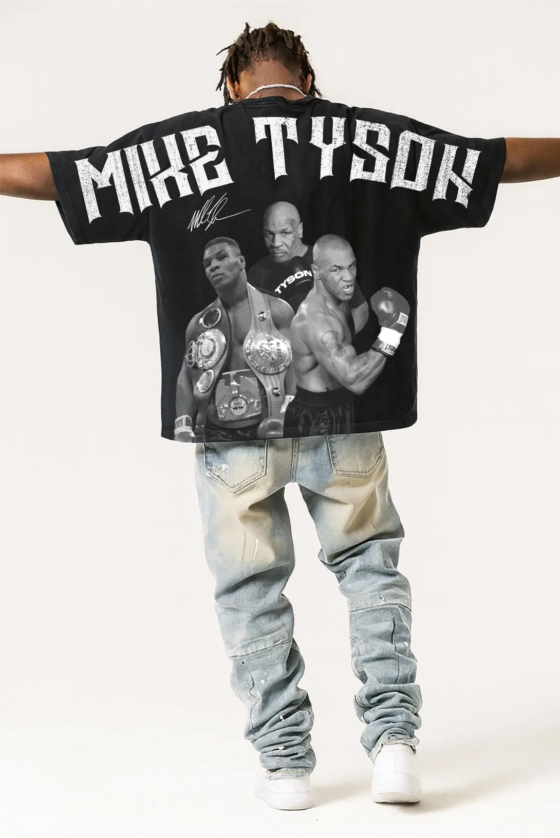 Camiseta Oversized Street Poster Tyson