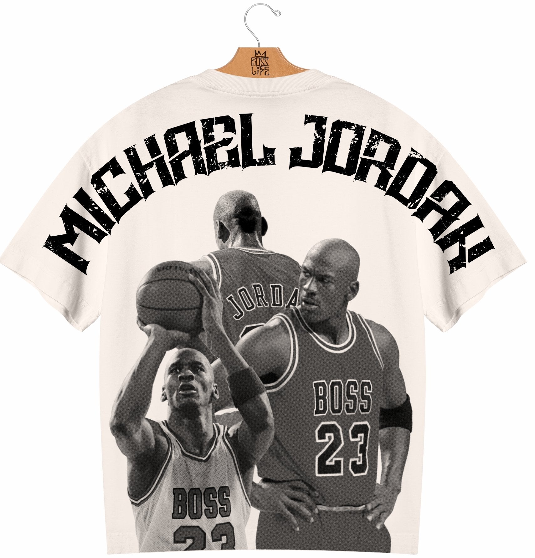 Camiseta Oversized Street Poster Jordan – Boss Life