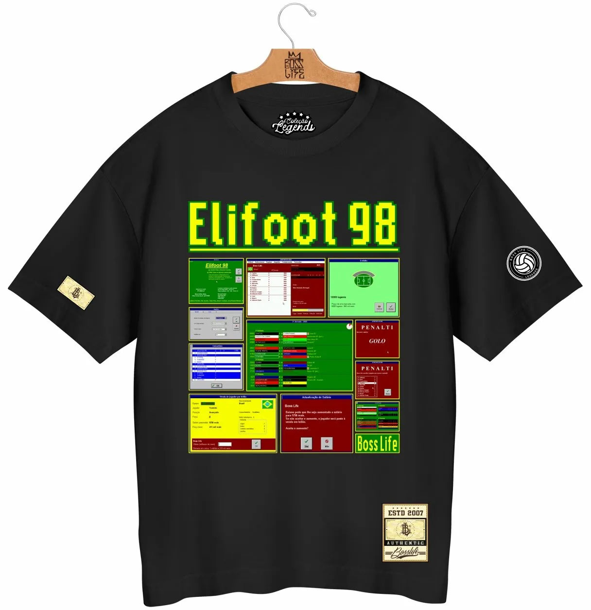 Camiseta Oversized Legends Elifoot Manager