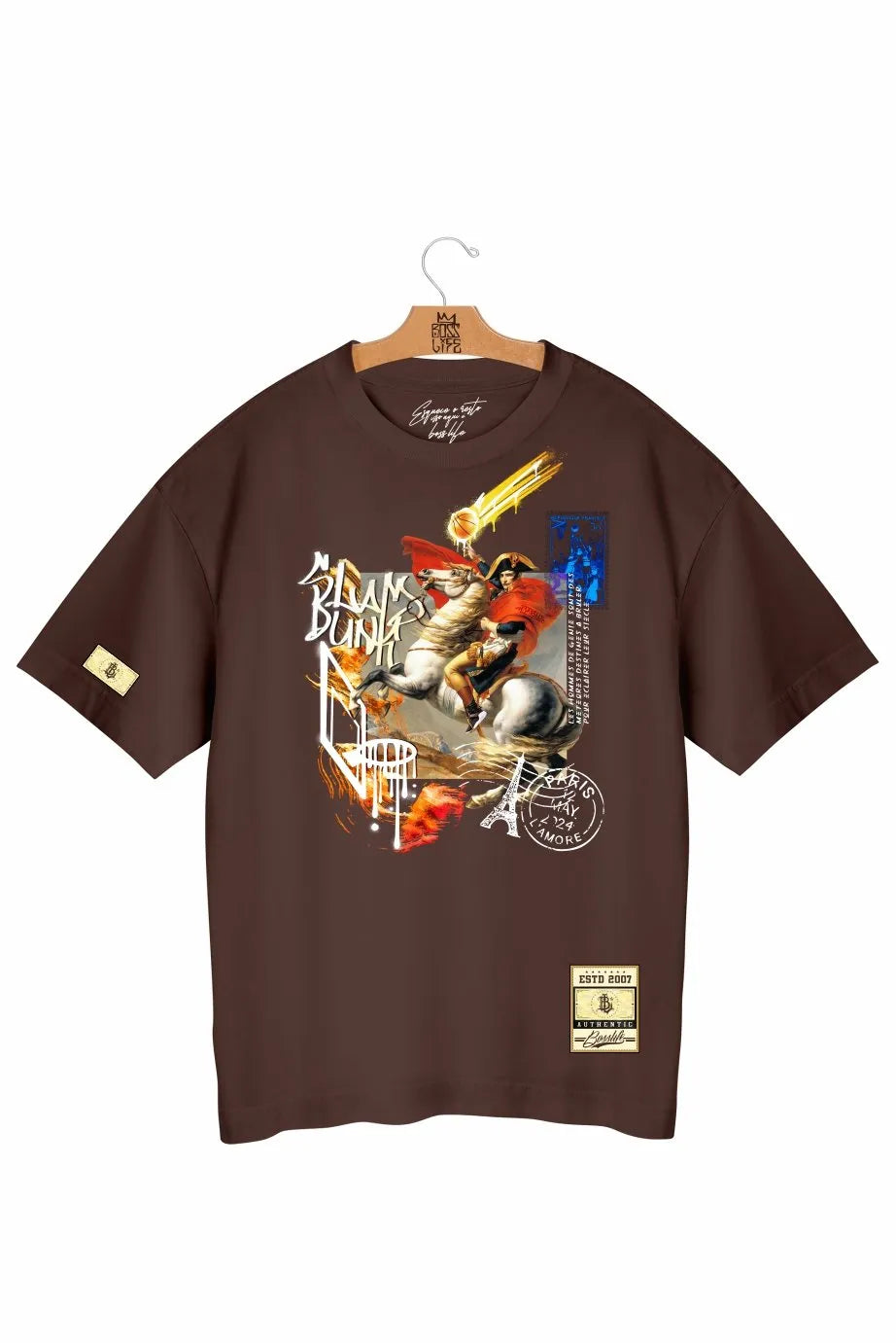 Camiseta Oversized Imperial Graffiti