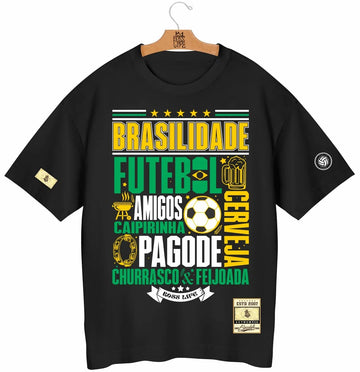 Camiseta Oversized Legends Brasilidade
