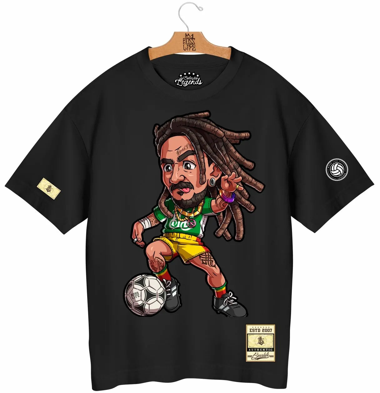 Camiseta Oversized Bob Raíz