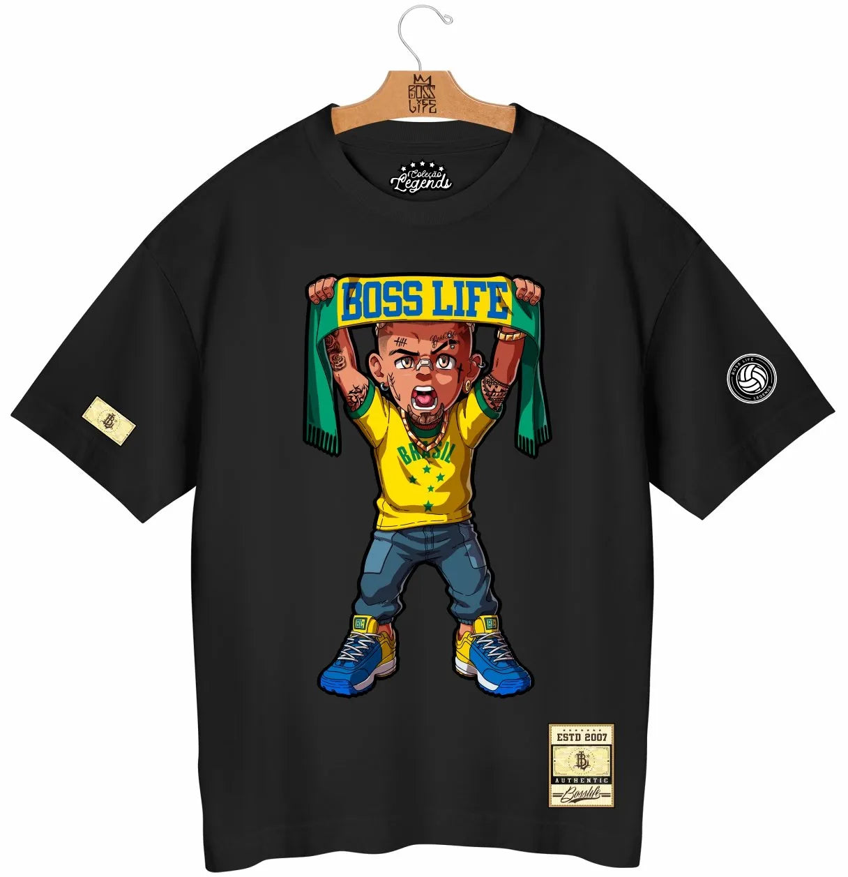 Camiseta Oversized Legends Torcedor