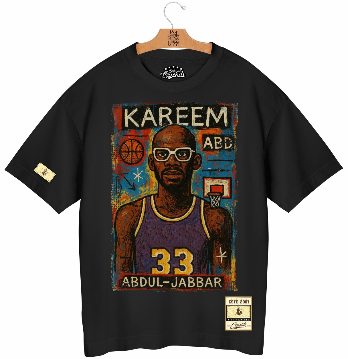 Camiseta Oversized Legends ABD 33