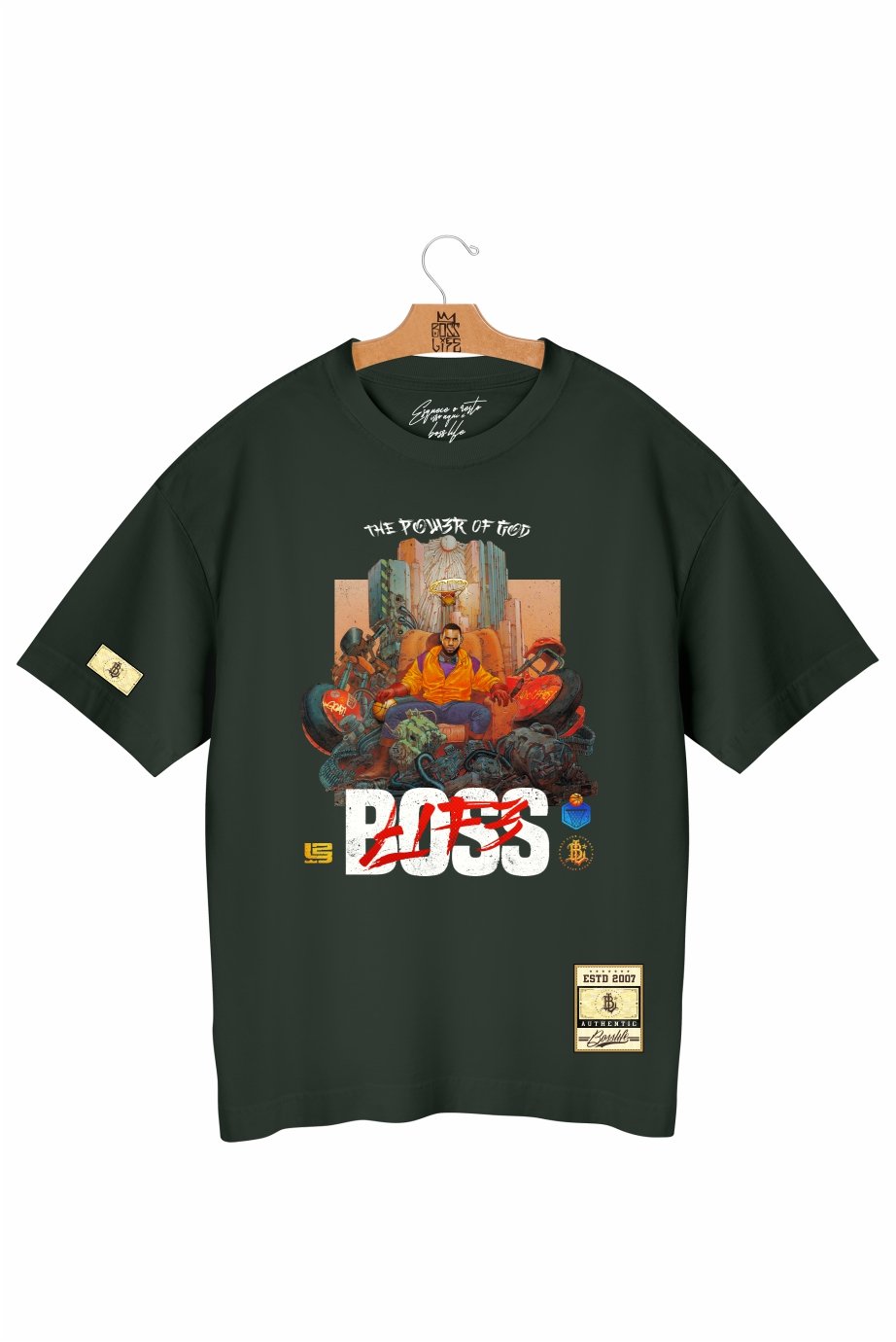 Camiseta Oversized Boss Moves
