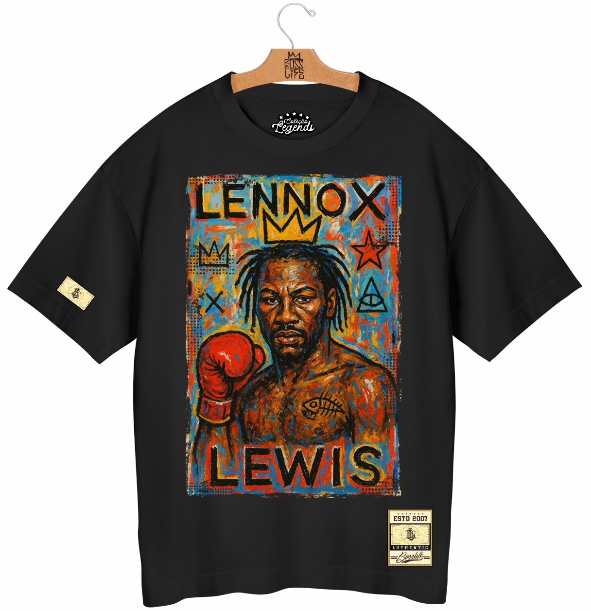 Camiseta Oversized Legends The Lion