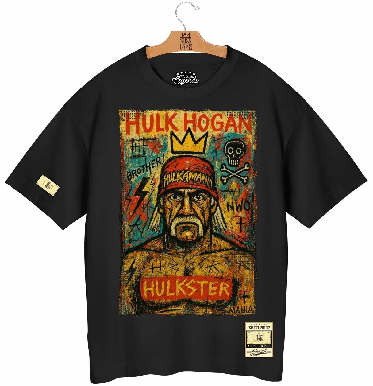 Camiseta Oversized Legends Ring Icon