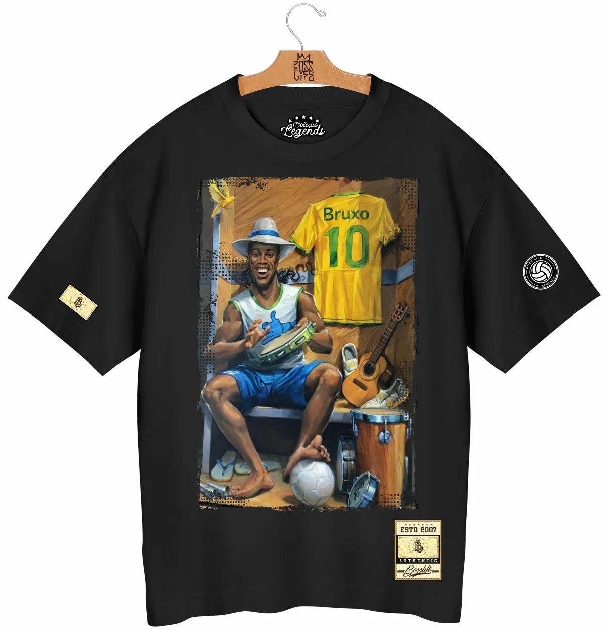 Camiseta Oversized Legends O Bruxo 2