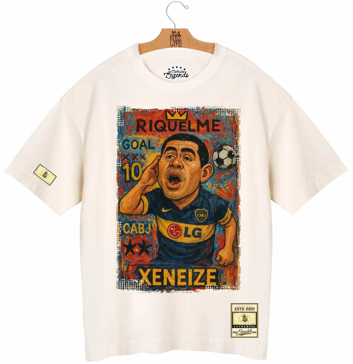 Camiseta Oversized Legends El Mago