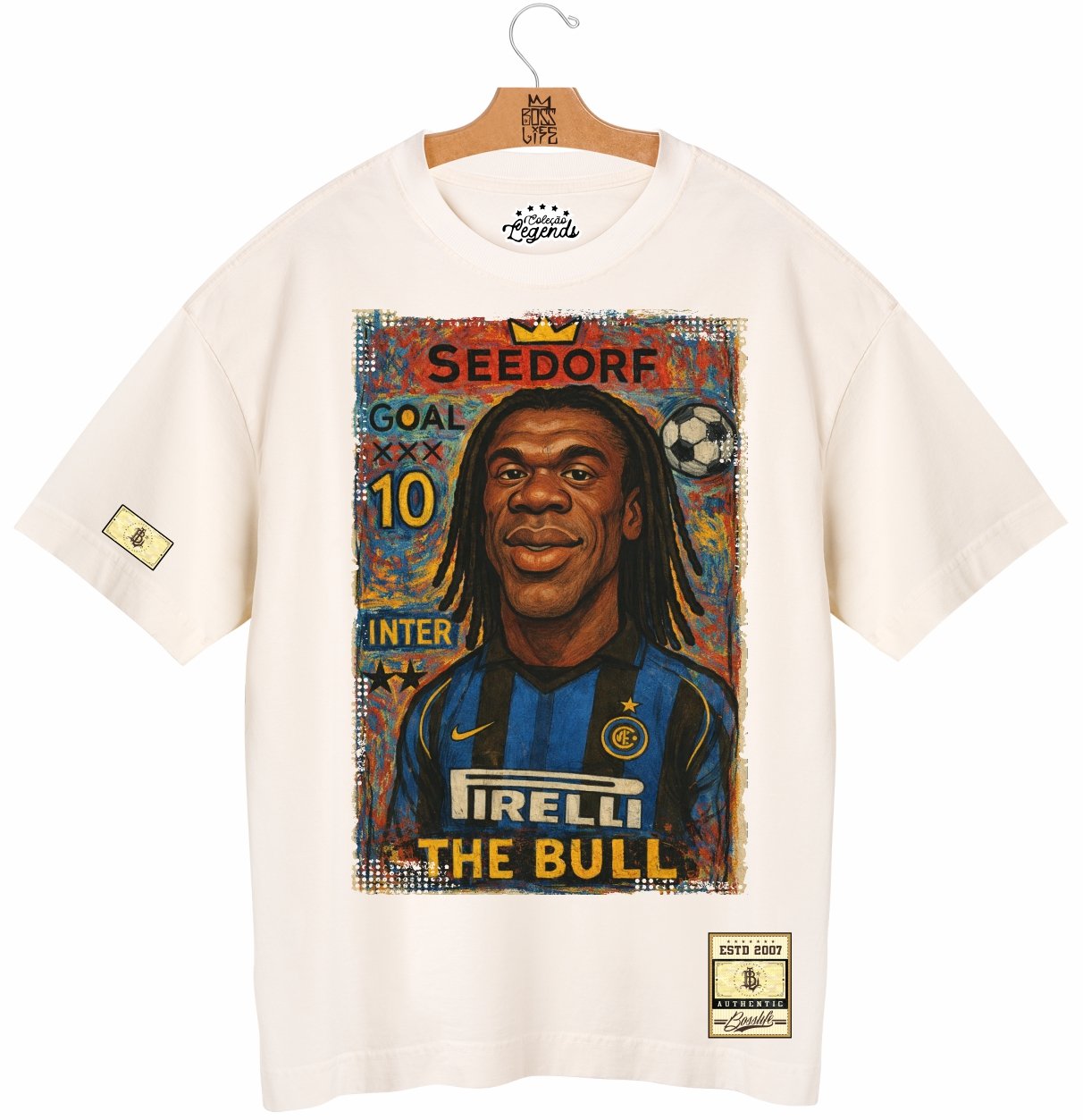 Camiseta Oversized Legends Seedorf