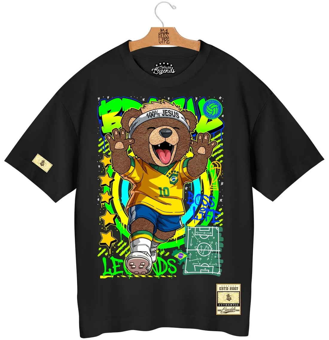 Camiseta Oversized Legends Artilheiro