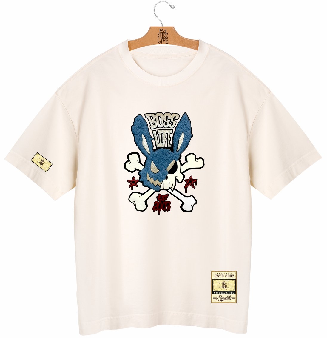 Camiseta Oversized BL Touch Mad Bunny