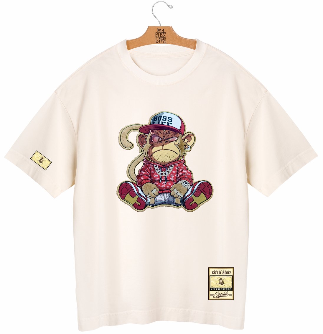 Camiseta Oversized BL Touch Lil Monkey