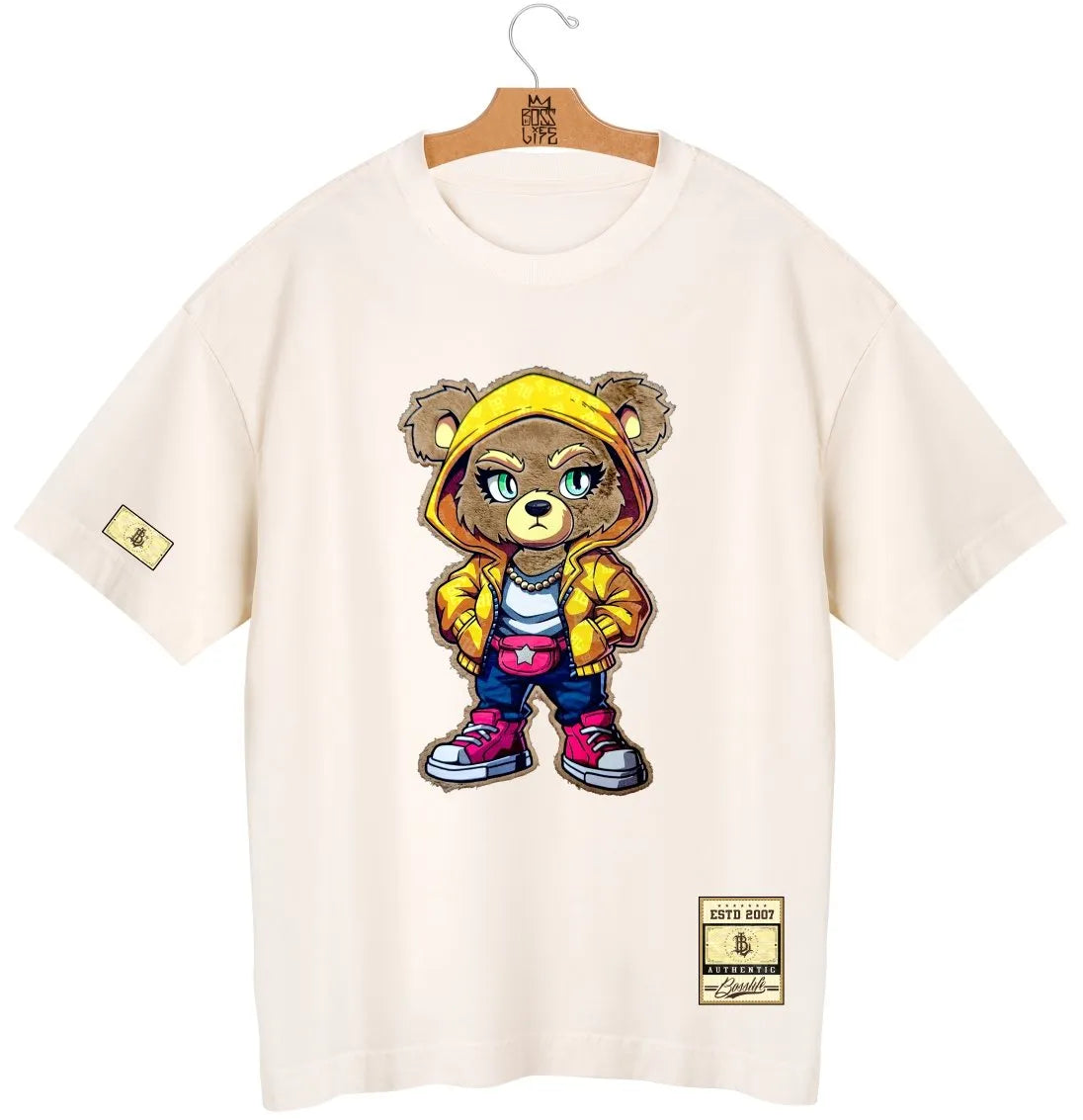 Camiseta Oversized BL Touch Street Girl
