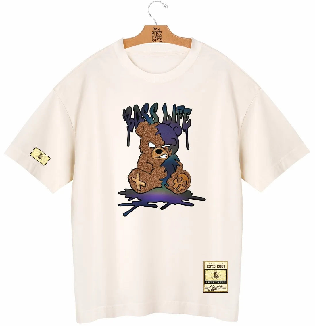 Camiseta Oversized BL Touch Melting Bear