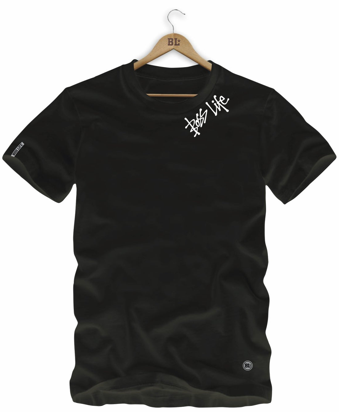 Camiseta Boss Life Signature Ink Tag