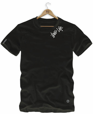 Camiseta Boss Life Signature Ink Tag