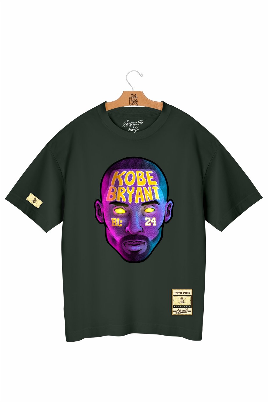 Camiseta Oversized Bl Kb 24