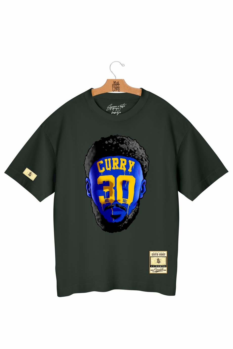 Camiseta Oversized Bl Curry 30