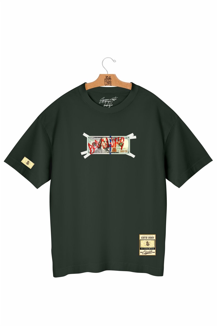 Camiseta Oversized BL Money