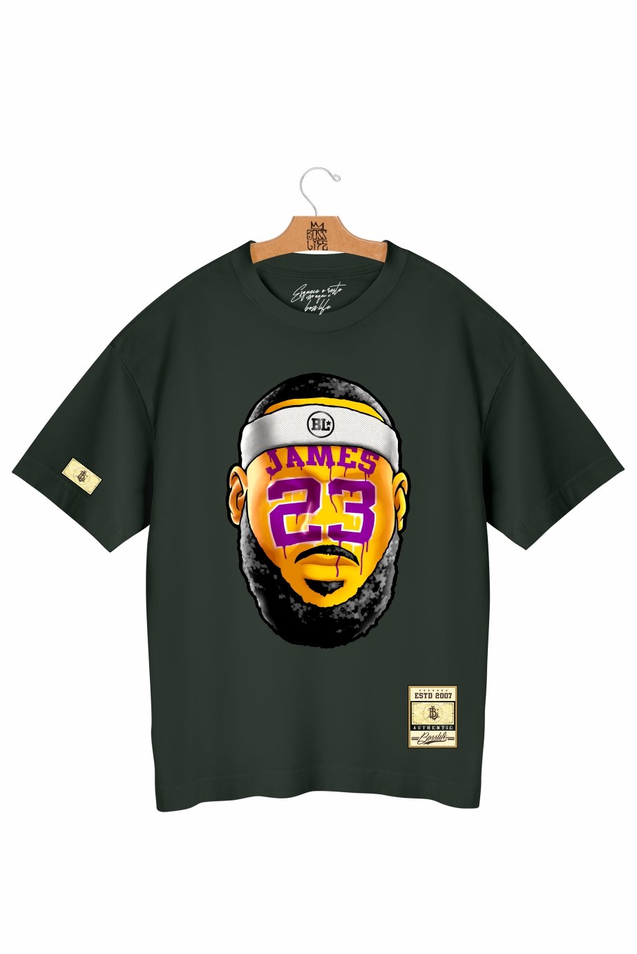 Camiseta Oversized Bl Lebron 23