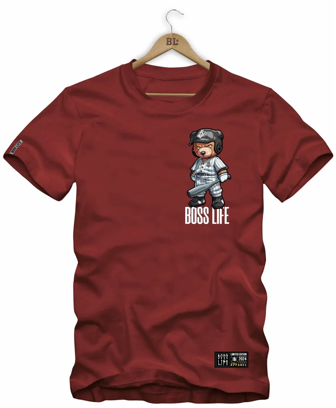 Camiseta Baseball Bear Bl Small