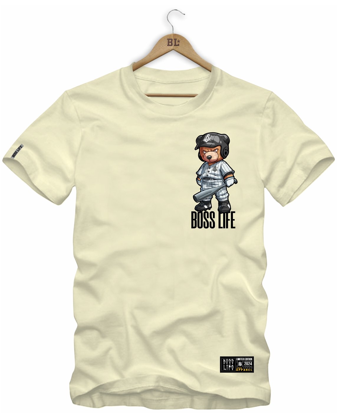 Camiseta Baseball Bear Bl Small