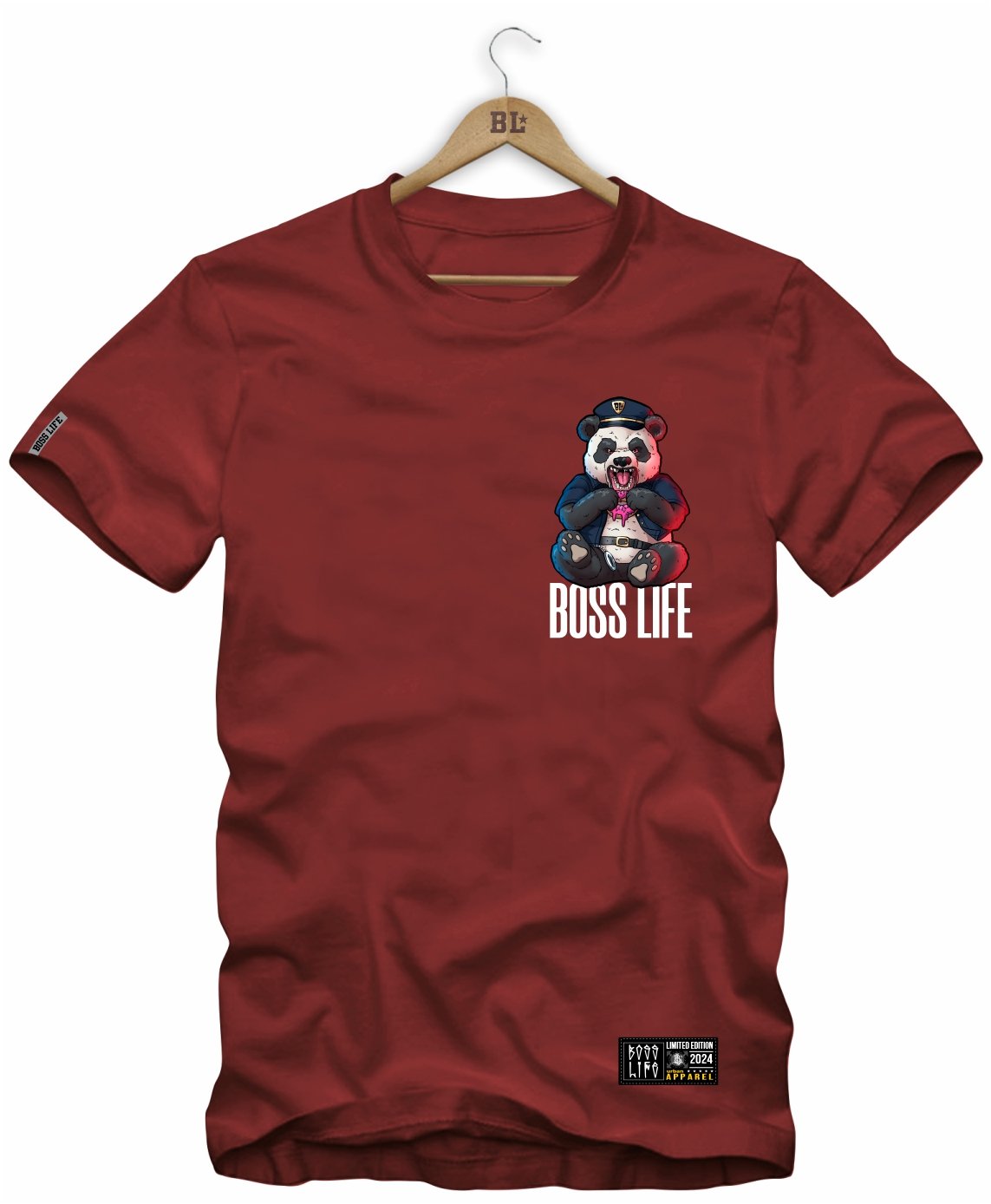 Camiseta Panda Cop BL Small