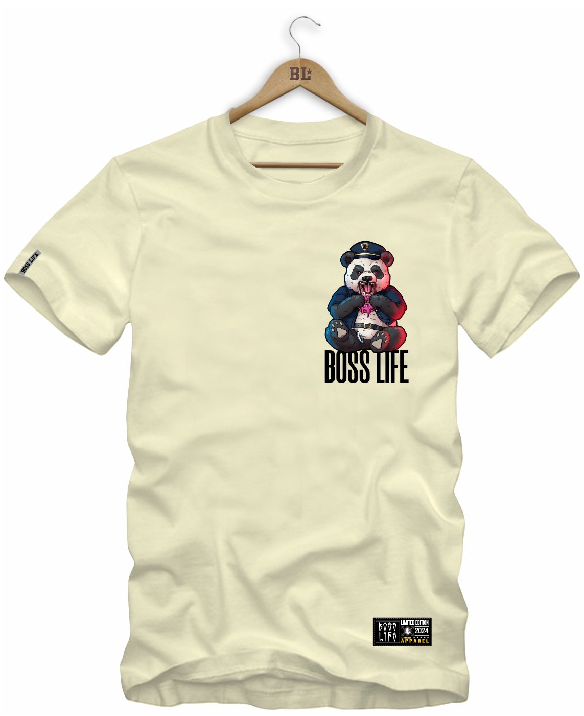 Camiseta Panda Cop BL Small